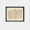 Abstract Figures Framed Print