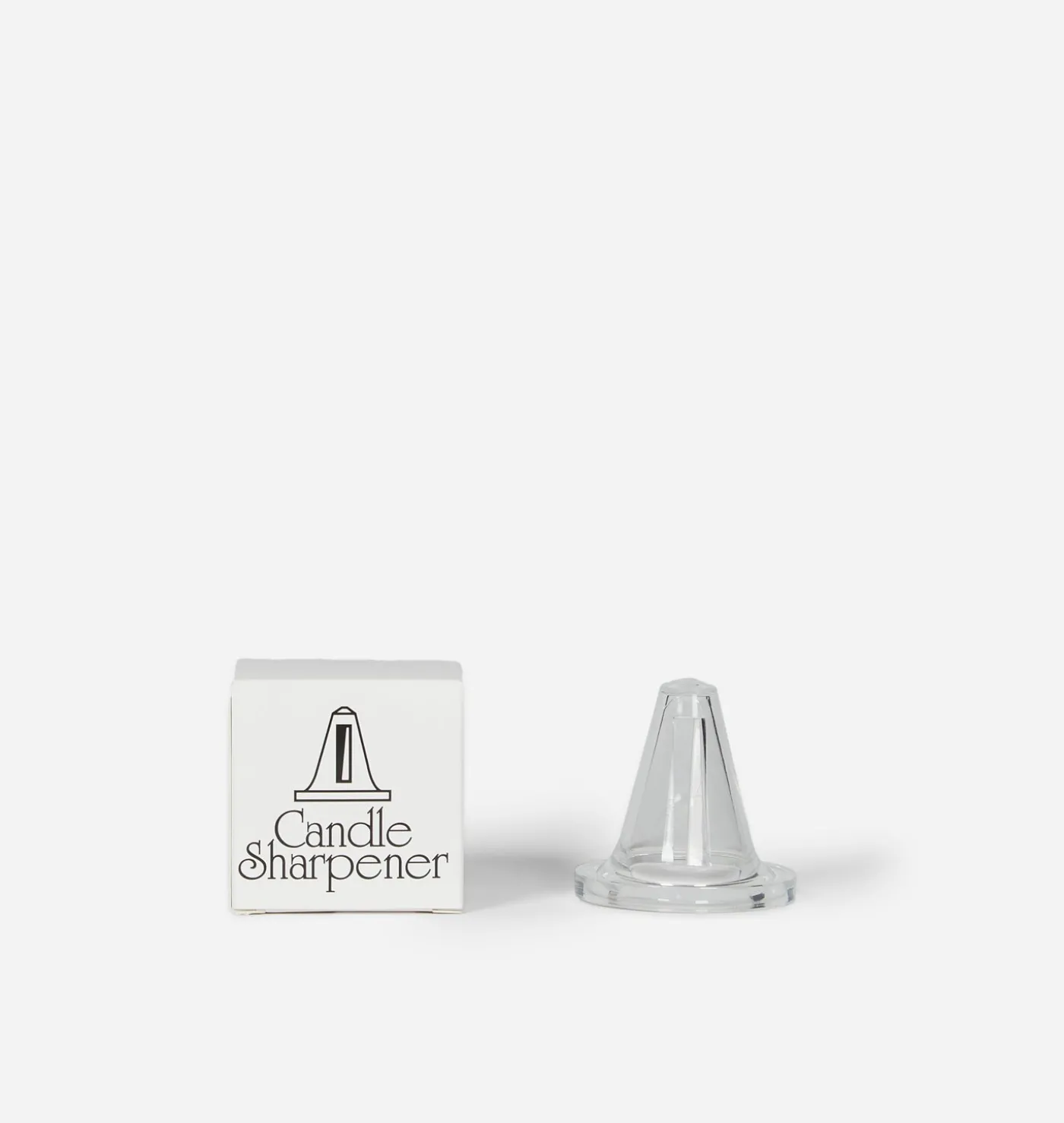 Acrylic Taper Candle Shaver