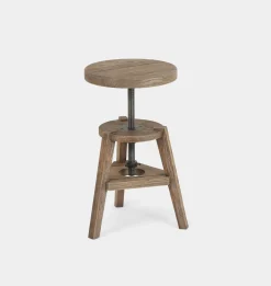 Addy Pedestal Accent Stool