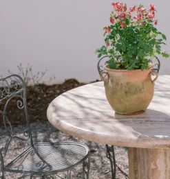Aged Terracotta Urn