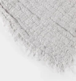Alba Crushed Linen Blanket