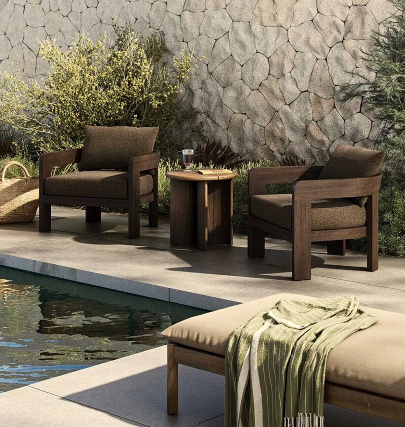 Albert Outdoor Lounge Chair