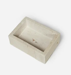 Aldo Travertine Rectangular Box