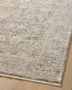 Alie ALE-05 Gold / Beige Area Rug