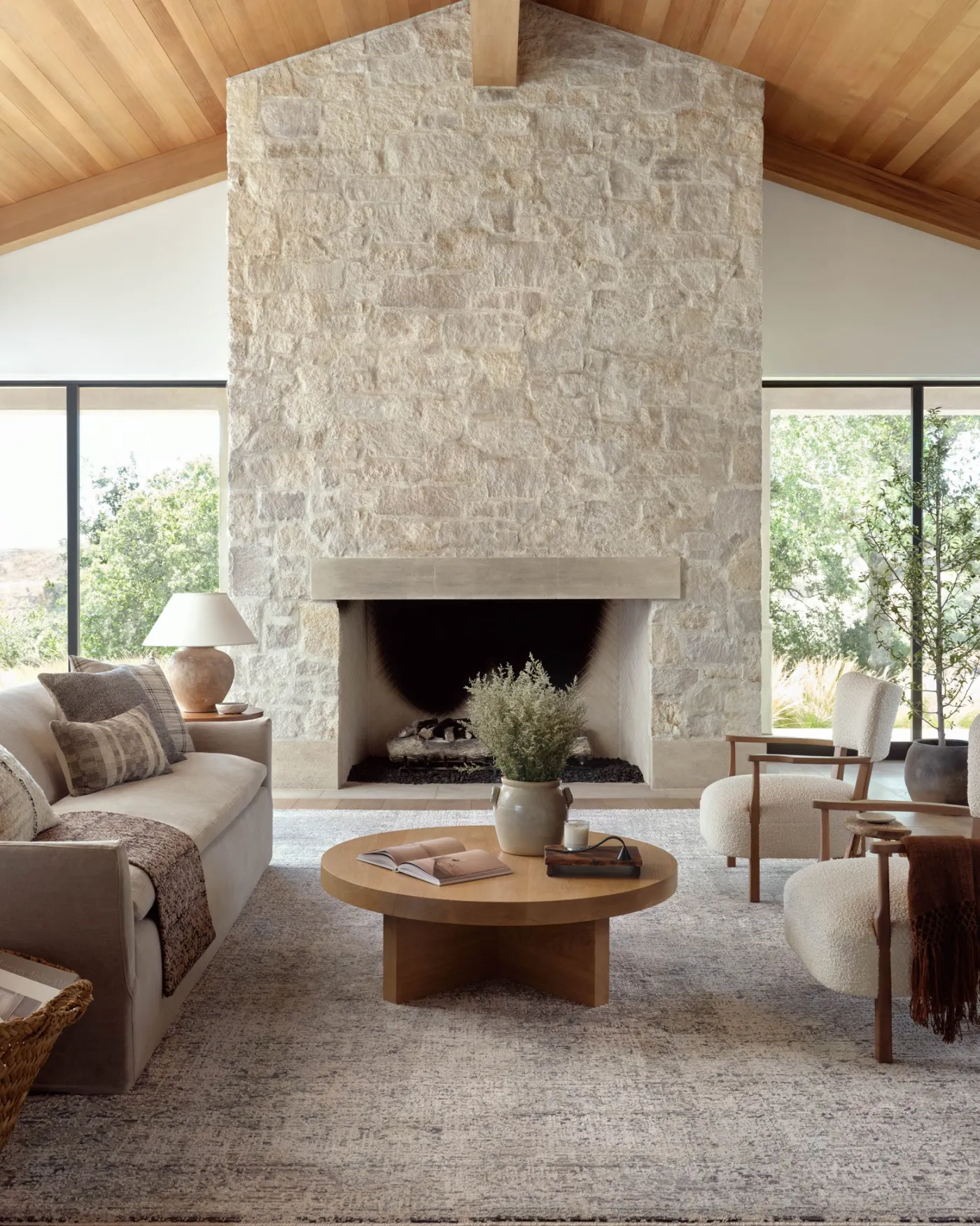 Alie ALE-01 Stone / Mist Area Rug