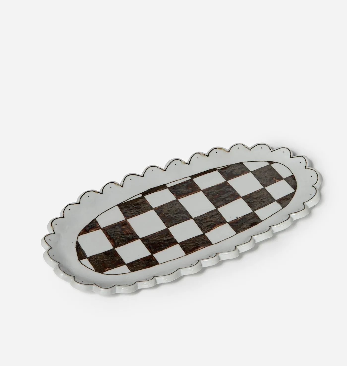 Alva Checkered Tray