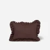 Anika Ruffle Lumbar Pillow 14" x 20"
