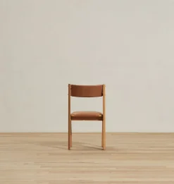Antique Leather Chair S/4