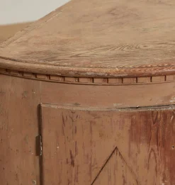 Antique Swedish Corner Cupboard
