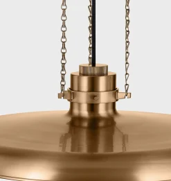 Aster Pendant Brass