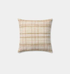 Avalon Pillow Wheat / Multi 22" x 22"