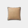 Aveline Pillow 18'' x 18'' Natural / Blue