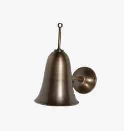 Bari Patinated Brass Sconce