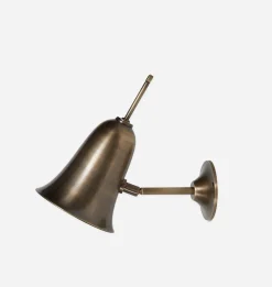 Bari Patinated Brass Sconce