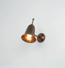Bari Patinated Brass Sconce