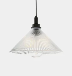 Beck Prismatic Glass Pendant