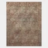 Billie BIL-04 Aqua / Rust Area Rug