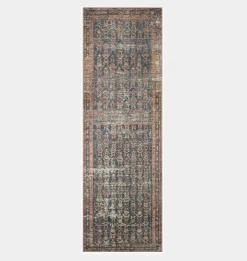 Billie BIL-02 Ocean / Brick Area Rug
