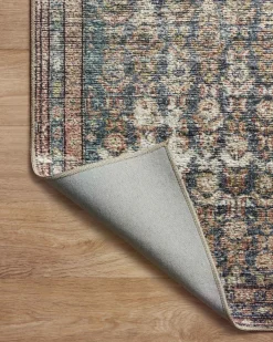 Billie BIL-02 Ocean / Brick Area Rug