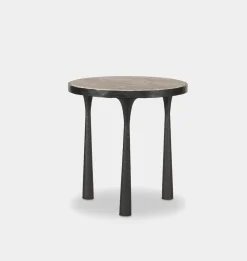 Billings Hammered Iron End Table