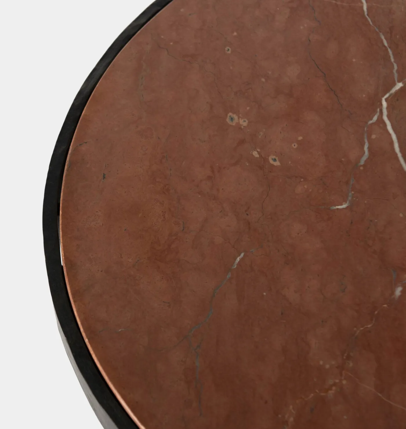 Billings Hammered Iron End Table