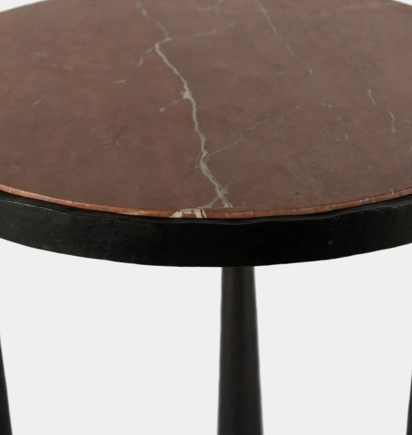 Billings Hammered Iron End Table