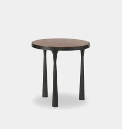 Billings Hammered Iron End Table