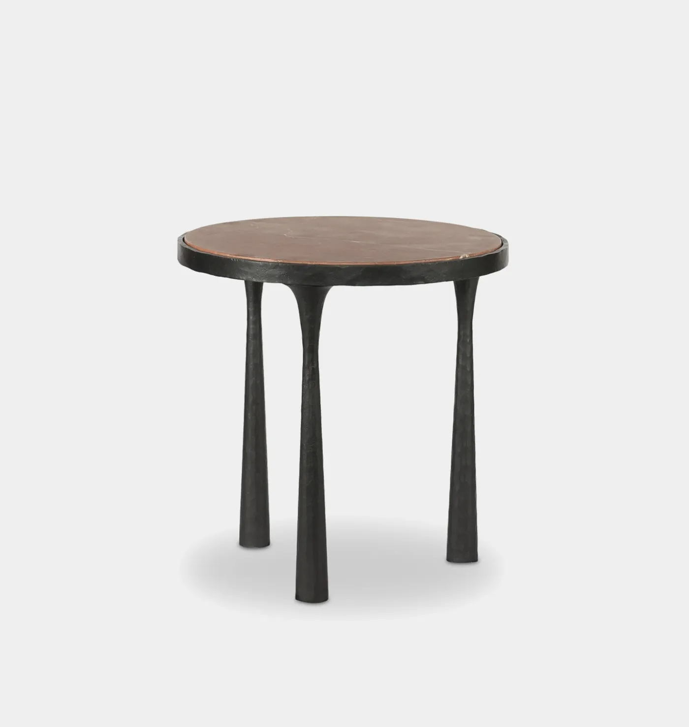 Billings Hammered Iron End Table