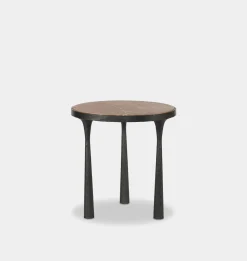 Billings Hammered Iron End Table