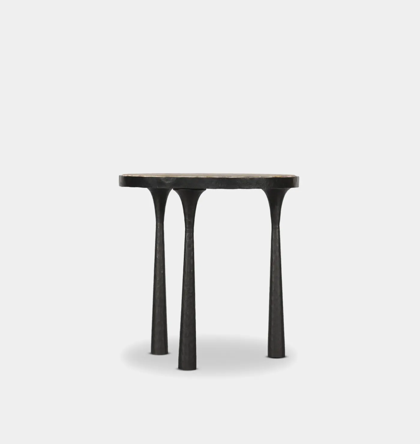 Billings Hammered Iron End Table