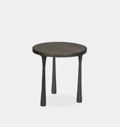 Billings Hammered Iron End Table