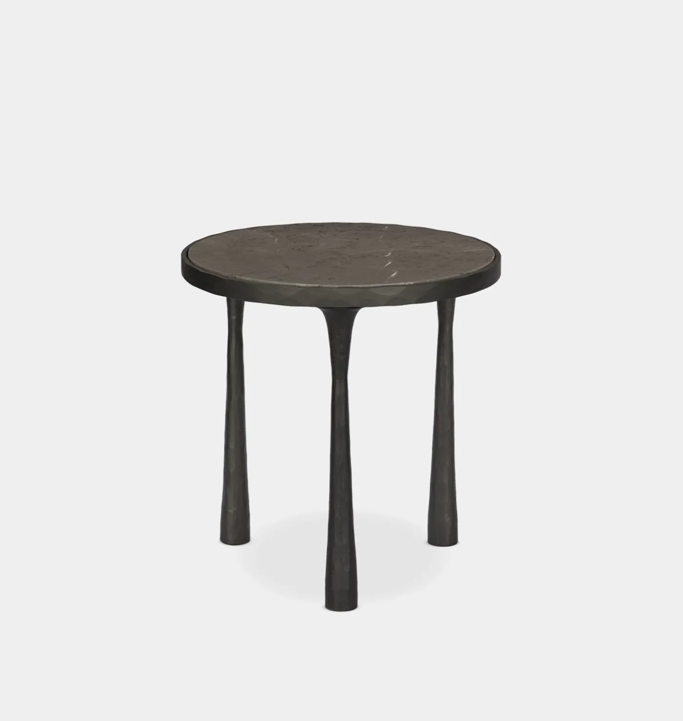 Billings Hammered Iron End Table