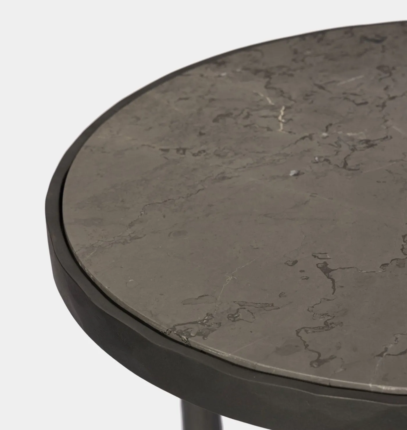 Billings Hammered Iron End Table