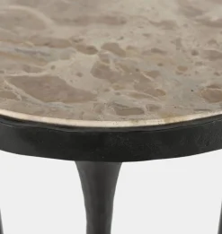 Billings Hammered Iron End Table