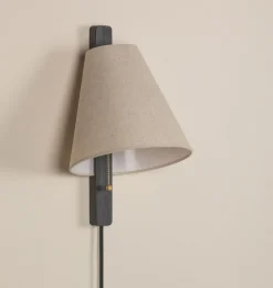 Bolero Plug-In Wall Sconce