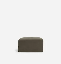 Borgos Slipcovered Ottoman