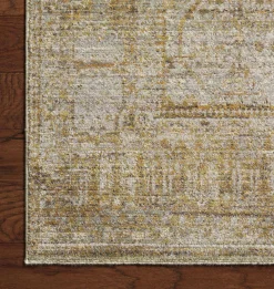 Bradbury BRU-02 Dove / Gold Area Rug