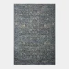 Bradbury BRU-03 Ocean / Gold Area Rug