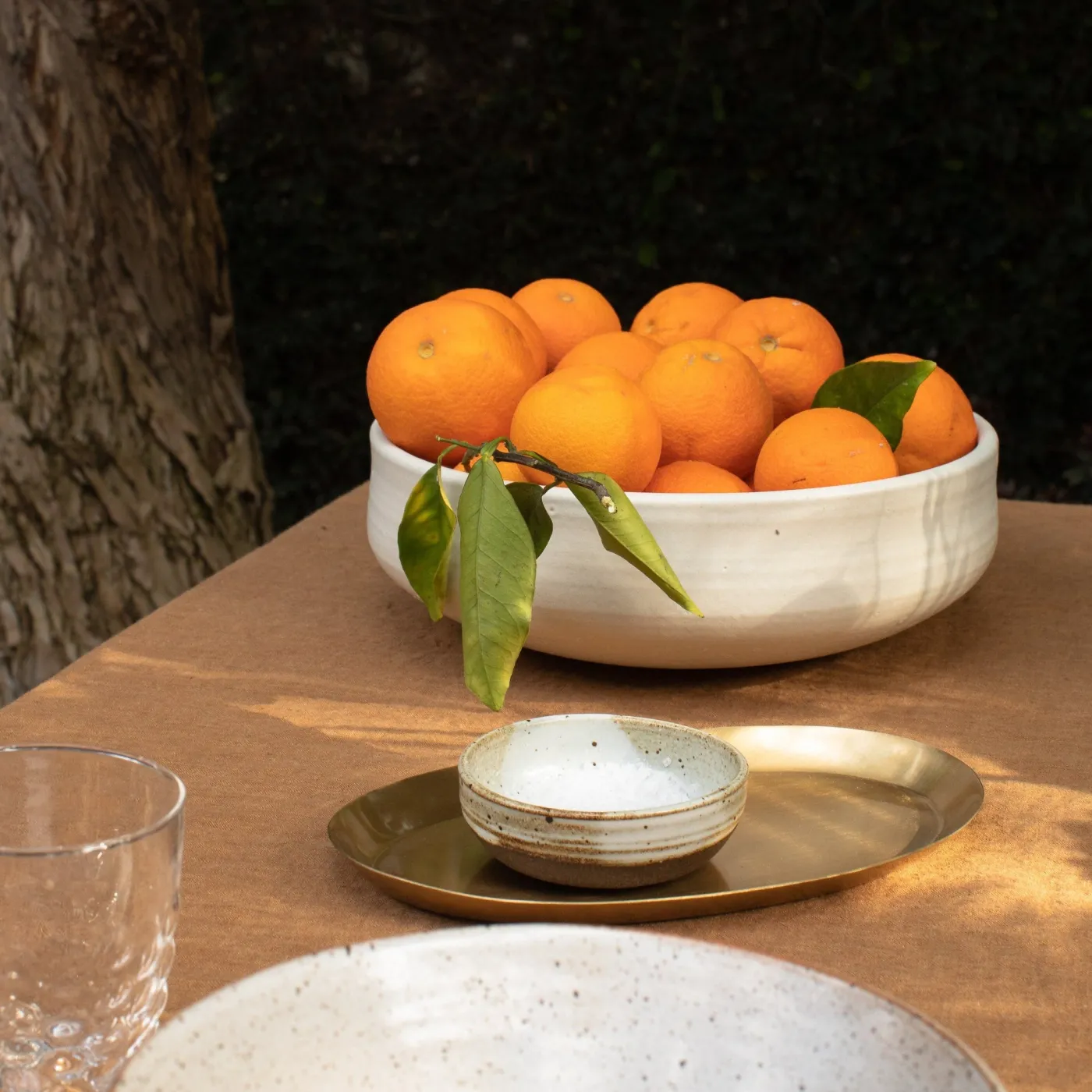 Brass Oval Tray