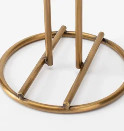 Brass Paper Towel Holder
