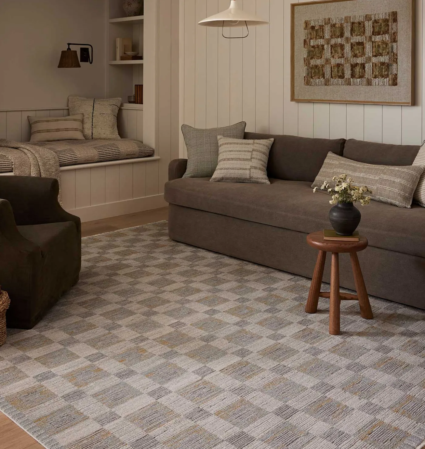 Cali CIL-07 Mist / Wheat Area Rug