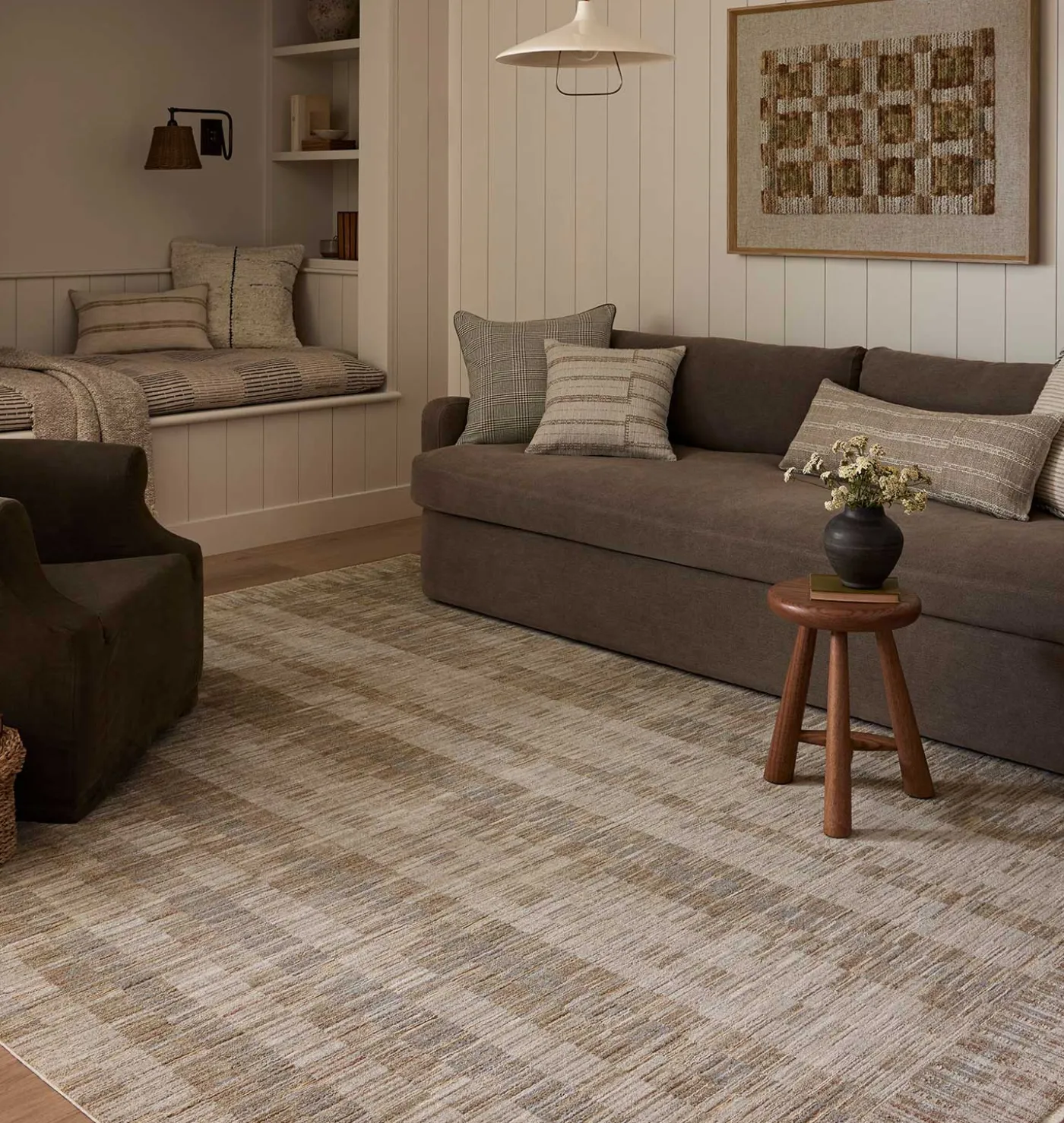Cali CIL-05 Natural / Multi Area Rug
