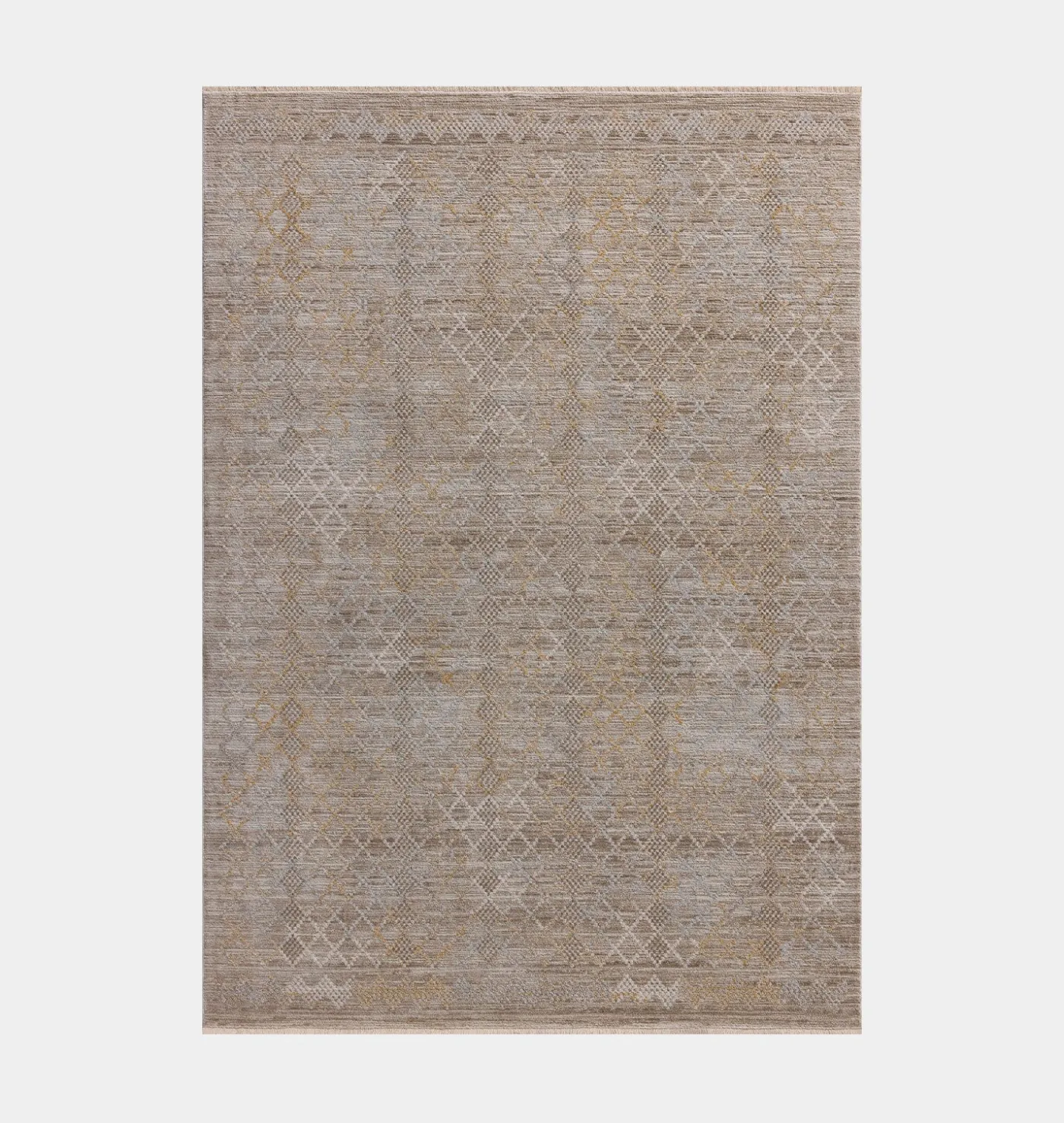 Cali CIL-03 Taupe / Multi Area Rug