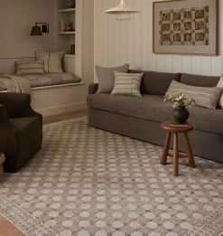 Cali CIL-01 Taupe / Natural Area Rug
