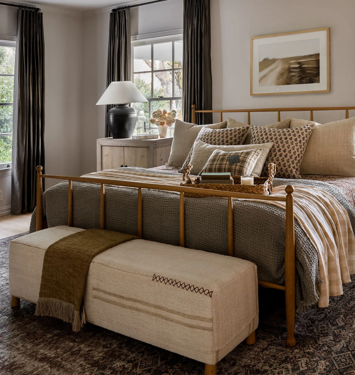 Canvas Vintage Coverlet