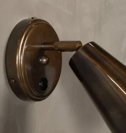 Cashel Wall Light Antique Brass