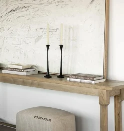 Cast Iron Taper Candle Holder