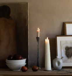 Cast Iron Taper Candle Holder
