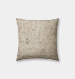 Celestia Pillow 22'' x 22'' Natural / Blue