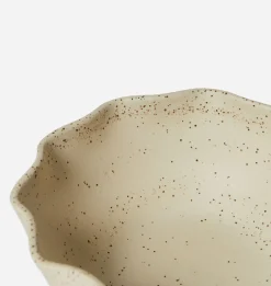 Ceramic Scalloped Bowl